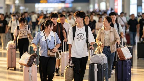 教育观察:金秋开学离别路 一场目送皆是成长与期盼