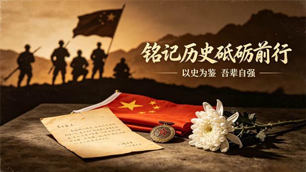 铭记历史砥砺前行,以抗战精神激扬时代力量